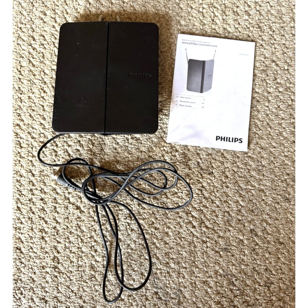 Philips (SDV1225T/27) Indoor Digital Passive TV Antenna - HDTV / UHF / VHF